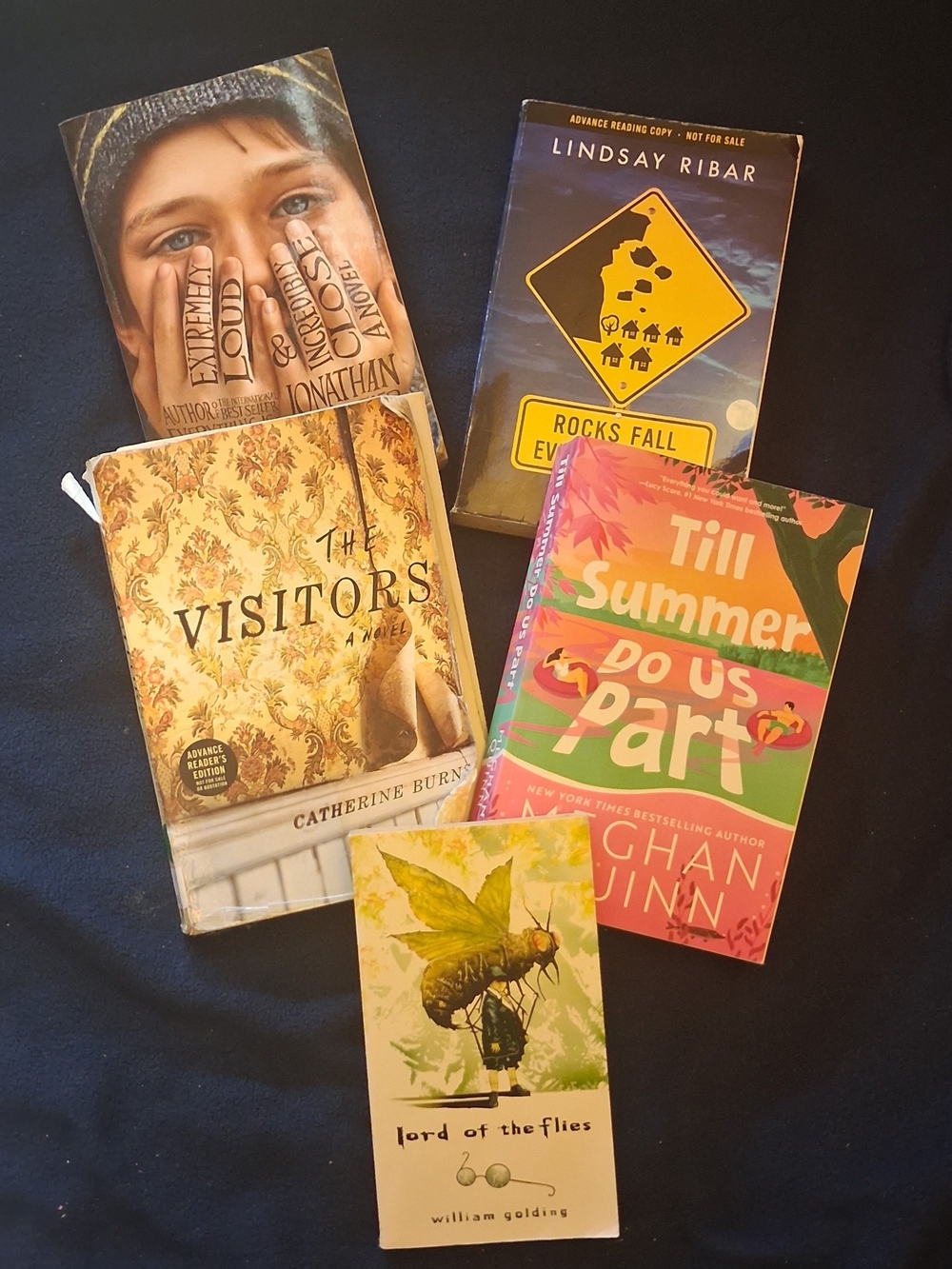5 Paperback Books